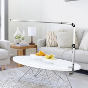 360 Degree Adjustable LED Nail Table Lamp White Desk Lamp