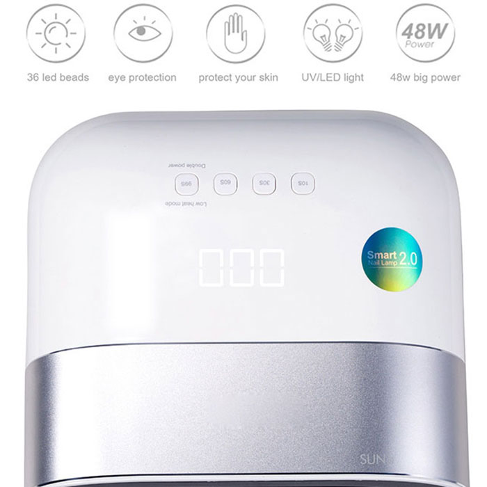 48w Sun3 Smart uv led nail lamp