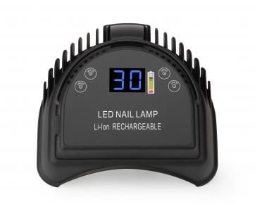 New arrivals 64w Cordless Rechargeable UV LED Nail Lamp gel uv light nail polish Machine