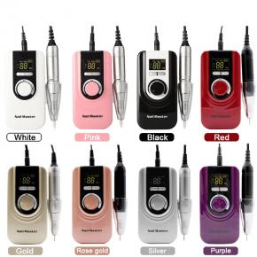 35000RPM Cordless Portable Electric nail drill machine Rechargeable nail file