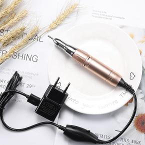Acrylic nail drill set USB Portable Pen Shape mini nail drill 25000 rpm drill bit set electric nail file