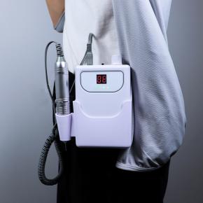 E file cordless rechargeable electric acrylic nail drill 30000 rpm machine for manicure