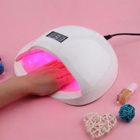 Sun6 2 in1 red light gel led dryer 48w pro cure uv led nail lamp for uv nail gel