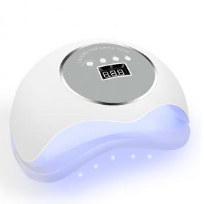 Professional Sun 72w digital Nail art machine curing gel polish led uv nail Lamp