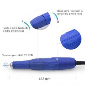 Strong 210 105L 65W 35000RPM Electric Nail Drill Machine Manicure