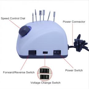 Strong 210 105L 65W 35000RPM Electric Nail Drill Machine Manicure