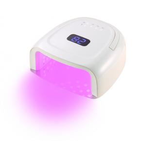 New 60W Cordless Rechargeable pink light led nail lamp uv gel polish with Carry Handle