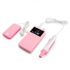 Brushless Cordless & Rechargeable Micro Nail Drill 36000 RPM with Foot pedal