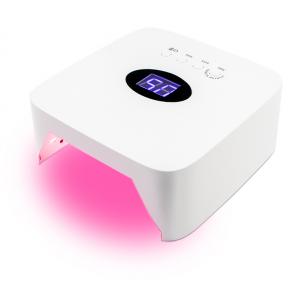 48W Rechargeable Double USB Port wireless gel dual RED Light LED UV Nail Lamp
