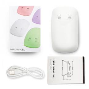Mini Portable USB Gel Sun 6w UV LED lamp nail Cordless