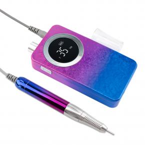 Gradient Color Ice flower Brushless Handpiece Nail drill Rechargeable