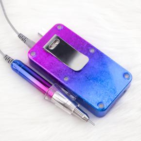 Gradient Color Ice flower Brushless Handpiece Nail drill Rechargeable