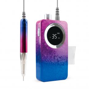 Gradient Color Ice flower Brushless Handpiece Nail drill Rechargeable