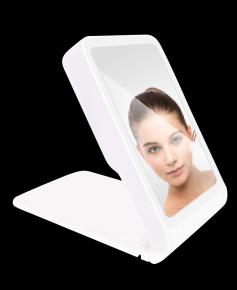 36W Foldable LED Nail Lamp with Makeup Mirror