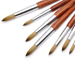 Nail Brush Acrylic Liquid Powder Kolinsky Brush Set