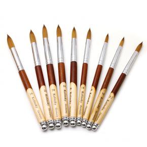 Kolinsky Acrylic Nail Brushes Nail Art Tool UV Gel Nail Polish Brush