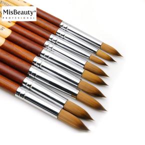 Kolinsky Acrylic Nail Brushes Nail Art Tool UV Gel Nail Polish Brush