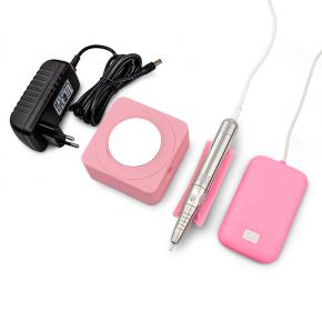 No noise Brushless Rechargeable Nail Drill machine with Full Metal Handpiece