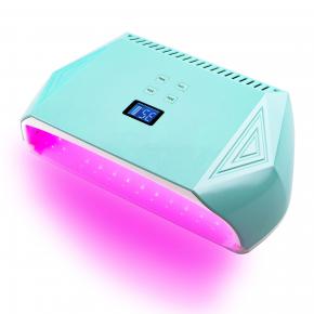 High Power 128w Pink Leds Dual hand cordless led uv nail light lamp