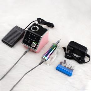 2021 NEW 35000RPM Rechargeable Desktop Nail drill machine with Foot Pedal
