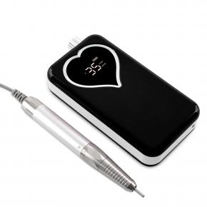 HEART-SHAPED SCREEN 85W PORTABLE AND DESKTOP BRUSHLESS 35.000RPM  NAIL DRILL MACHINE