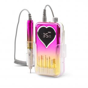 GRADIENT COLOR PORTABLE AND DESKTOP BRUSHLESS NAIL DRILL MACHINE 35.000RPM