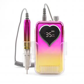 GRADIENT COLOR PORTABLE AND DESKTOP BRUSHLESS NAIL DRILL MACHINE 35.000RPM