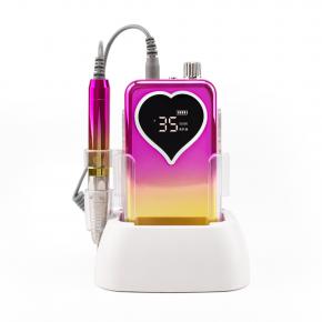 GRADIENT COLOR PORTABLE AND DESKTOP BRUSHLESS NAIL DRILL MACHINE 35.000RPM