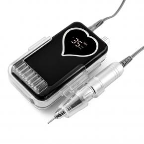 Heart-shaped screen Portable and desktop brushless nail drill 35.000RPM