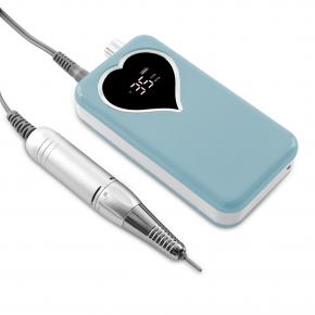 Heart-shaped screen Portable and desktop brushless nail drill 35.000RPM