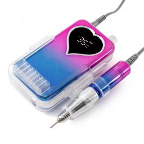 GRADIENT COLOR PORTABLE AND DESKTOP BRUSHLESS NAIL DRILL MACHINE 35.000RPM