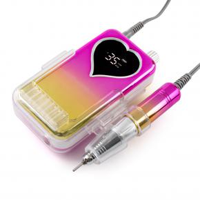 GRADIENT COLOR PORTABLE AND DESKTOP BRUSHLESS NAIL DRILL MACHINE 35.000RPM