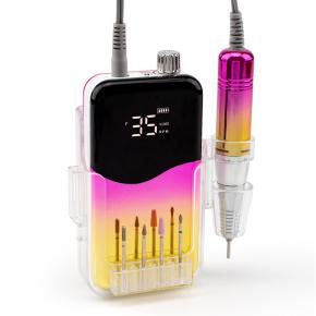 WAVE SCREEN PORTABLE AND DESKTOP BRUSHLESS NAIL DRILL MACHINE 35.000RPM