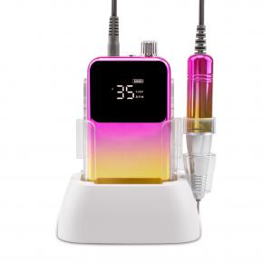 GRADIENT COLOR PORTABLE AND DESKTOP BRUSHLESS NAIL DRILL MACHINE 35.000RPM