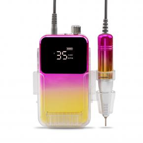 GRADIENT COLOR PORTABLE AND DESKTOP BRUSHLESS NAIL DRILL MACHINE 35.000RPM
