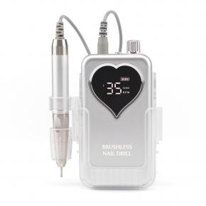 LASER LIGHT LOGO 85W PORTABLE AND DESKTOP BRUSHLESS 35.000RPM  NAIL DRILL MACHINE