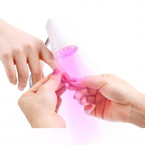 PORTABLE AND DESKTOP RECHARGEABLE FOCUSED BEAM  LED NAIL LAMP 18w